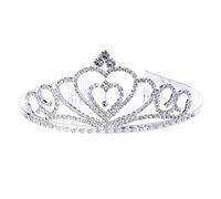 CANNXI Headbands For Women,Simple Fashion Crown Comb Heart Crystal Bridal Hair Accessories Hair Comb for Brides Wedding Decor