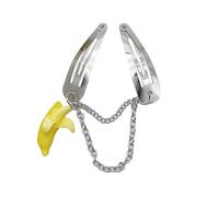 CANNXI Korean Fruit Chain Hairpin Colorful Sweet Hair Clip Barrettes Headband for Women Girl Punk Side Clip Hair Accessories
