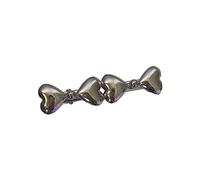 CANNXI Lovely 3D Heart Korean Hair Clips Sweet Cool Hair Barrettes Hair Accessories Matte Love Heart Duckbill Clip Hair Clip
