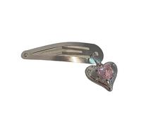 CANNXI Metal BB Clip Broken Hair Clip Loves Heart Hairpin Hairpin Female Bangs Side Clip Headdress