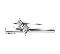CANNXI Metal Star Hair Clip Cute Show Small Face Bangs Hair Clip Hair Accessories Irregular Star Barrette for Women Girls