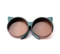 CANNXI Pet Bowls, 2-in-1 Pet Tableware Dogs Water Food Bowl -Spill Food Water Dispenser Set Slow Eating Bowl