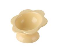 CANNXI Pet Bowls, Large Capacity Neck Protectors Dog Feeding Water Bowl Cute Flower Shape Pet Bowl Durable Thick Food and Water Dishes