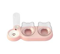CANNXI Pet Bowls, Practical Pet Feeders and Waterer Set Equipped with Self Dispensing Drinking Bowl and Easy Refill Food Station for Pet