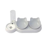 CANNXI Pet Bowls, Practical Pet Feeders and Waterer Set Equipped with Self Dispensing Drinking Bowl and Easy Refill Food Station for Pet