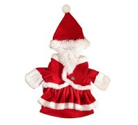 CANNXI Santa Costume For Dog With Hat Fashion Dog Santa Caps Jumpsuit Christmas Celebration Pet Costume Festival Clothing