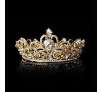 CANNXI Silver Crystal Tiara Crowns for Women Girls Elegant Princess Crown Tiaras for Women Bridal Wedding Prom Birthday Craft