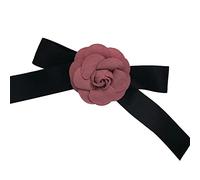 CANNXI Sophisticated Camellia Bow Hair Clip Cute Women Hairpin Floral Hair Barrette Elevate Hair Style for Weddings Prom Party