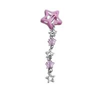 CANNXI Star Fringe Pendent Hair Clip Hairpin with Pentastar Decoration Colorful Hair Barrette for Girls Style Ornaments