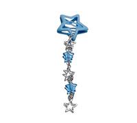 CANNXI Star Fringe Pendent Hair Clip Hairpin with Pentastar Decoration Colorful Hair Barrette for Girls Style Ornaments