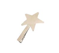 CANNXI Star Hair Clips Crease Hair Clips Bend Hair Barrettes for Party Cute Hair Clips Cloth Star Hair Pins for Women