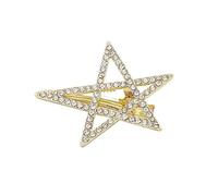 CANNXI Style Hair Clip Hair Accessories Star Shape Hairpin Star Hair Barrette Alloy Hair Pins Gift for Children