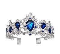 CANNXI Style Tiara Crowns Crystal Headband Princess for Crown with Twist Vine Bridal Wedding Prom Supplies