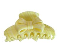CANNXI Sweet Bowknot Hair Claw Clip Headwear Elegant Large Hair Clip Strong Hold Big Hair Jaw Clip for Thick and Thin Hair