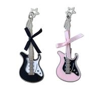 CANNXI Sweet Bowknot Hair Clip Stylish Guitar Hairpin Fashionable Hair Barrette Delicate Hair Jewelry Hair Adornments for Women