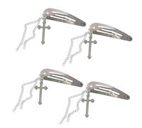 CANNXI Sweet Heart Butterflies Hair Side Clip Handmade Bangs Clip Hairpin Hair Accessories Women Elegant Barrette Headdress