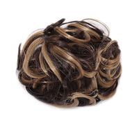 CANNXI Synthetic Claw Hairclip for Ponytail Wig Hair Extension Clip Hairpiece Hair Bun Clamp False Pigtail Hair Scrunchies