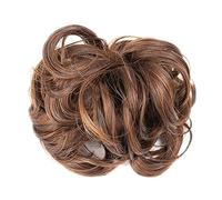 CANNXI Synthetic Claw Hairclip for Ponytail Wig Hair Extension Clip Hairpiece Hair Bun Clamp False Pigtail Hair Scrunchies