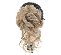 CANNXI Synthetic Claw Hairclip for Ponytail Wig Hair Extension Clip Hairpiece Hair Bun Clamp False Pigtail Hair Scrunchies