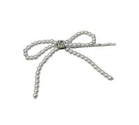 CANNXI Unique Hair Clip Pearls Bowknot Tassels Hairpins Hair Barrettes Fashion Headpiece Sweet Cute Hair Accessory Headwear