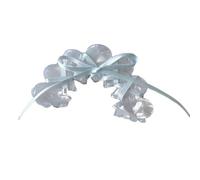 CANNXI Versatile Acrylic Hair Claw Ballet Style Ribbon Tie Bowknot Acetate Claw Clips Stylish Headwear Hair Accessory for Women
