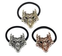CANNXI Vintage Elastic Hair Bands Metal Animal Charm Elastic Hair Bands Elegant Ponytail Holders Hair Adornment