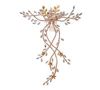 CANNXI Wedding Hair Comb Headwear Hair Comb Hairpin Bride Headwear Bridal Hair Clip Accessories Jewelry for Wedding Party Use