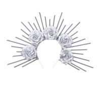 CANNXI Women Head Jewelry Stylish Sun Headband Fashionable Headpiece Elegant Headpiece Alloy for Parties and Weddings