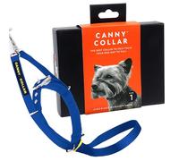 Canny Collar No-Pull Dog Headcollar | Train Your Dog To Stop Pulling & Walk On a Regular Collar & Loose Lead | Kind, Safe, Comfortable Training Aid | Blue - Size 1