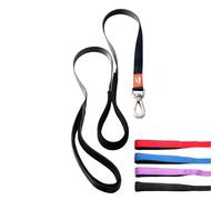 Canny Leash | Heavy Duty Dog Leash | Perfect for Small, Medium, & Large Dogs | Leash with Handle, Padded Grip & Secure Clip | Length 4ft, Width 5/8in, Black