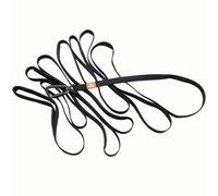 Canny Recall Lead - Long Leash for Dog Training 16ft Heavy Duty Extra Long Line Dog Lead for Outside Yard for Dogs or Puppy| Width 5/8in, Black