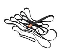 Canny Recall Lead - Long Recall Training Lead for Dogs | Safe Distance Control with Padded Handle & Grips | Teach Your Dog to Come When Called - Black - 7 m