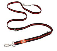 Canny Training Lead | Double Clip Dog Lead, Rubberised Slip-Resistant Grip, Heavy Duty | Waterproof, Wipe Clean, All Weather Durable | Adjustable Length, 180cm