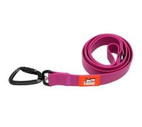 Canny Waterproof Dog Lead - Wipe Clean & Odourless | No Smell Walking Lead with Locking Carabiner | Built for Wet, Muddy Dog Walks - Pink
