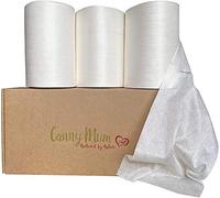 CannyMum Bamboo Nappy Liners, 600 Sheets, Chemical Free, Biodegradable, Compostable, Plastic Free