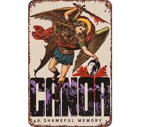 Canoa: A Shameful Memory Movie Poster Retro Funny Metal Tin Sign, Outdoor Home Wall Decoration 8x12inch
