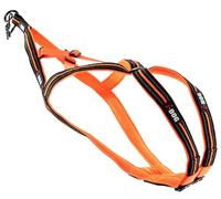 Canocross X-Back One Orange Adjustable Neck and Back Harness for Activity Canocross, the I-Dog Brand is a French Brand (5XS)