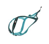 Canocross X-Back One Orange Adjustable Neck and Back Harness for Activity Canocross, the I-Dog Brand is a French Brand (XXXS) (Blue, L)