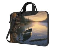 Canoe by The Water Laptop Bag for Women Men 15.6 inch, 360 Protective Computer Shoulder Bag Briefcase Messenger Bags
