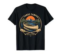 Canoe Camper Weekend Ritual Mountain T-Shirt
