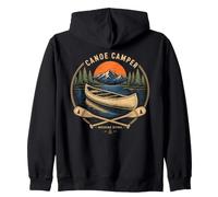 Canoe Camper Weekend Ritual Mountain Zip Hoodie