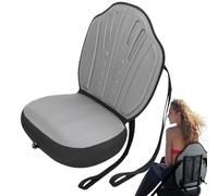 Canoe Kayak Seat - Inflatable Boat Seat, Oxford Fabric Cushion | Waterproof Adjustable Backrest with Comfortable Padding, Marine Seats for Kayak Adventure, Fishing Trips, Rowing