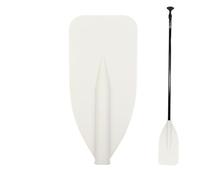 Canoe Paddle,Ergonomic Aluminum Canoe Paddle | Thick Aluminum Tube Wide Flat Accessories Portable Design for Sea Pool River Fishing Camping Kayaking Activities