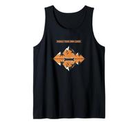 Canoe Paddle Your Own Canoe Retro Outdoor Tank Top