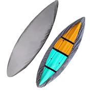 Canoe Storage Dust Cover Waterproof 420D Oxford Cloth Kayak Storage Cover For Boat Paddle Board Grey 2.6-5m(3.1-3.5m)