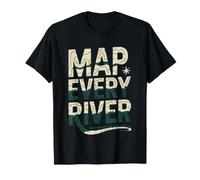 Canoe Touring Couple Who Has Mapping Routes Years T-Shirt