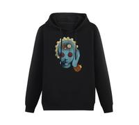 CANOEING Fantastic Planet Hoody Planete Sauvage Science Fiction Tiwa Headphones Hoody Unisex Ptinted Hoodies Long Sleeve Men's Hooded with Pocket Black M