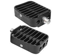 Canoeing Foot Brace Pedals, Kayak Pedal Plate Accessories, Professional Comfort Paddling Support with Fine Workmanship, Lightweight Durable Plastic Foot Braces for Kayaks Canoes Fi