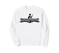 Canoeing Kayak Wind Surfing Sailing Funny Word Art Boating Sweatshirt