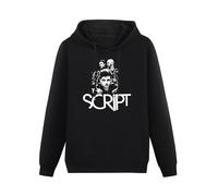 CANOEING The Script Band Hoody Unisex Ptinted Hoodies Long Sleeve Men's Hooded with Pocket Black L